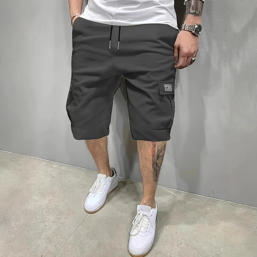 Oliver - Pantalones cortos tipo cargo para hombre