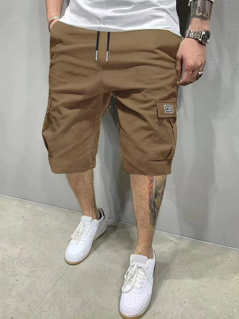 Oliver - Pantalones cortos tipo cargo para hombre