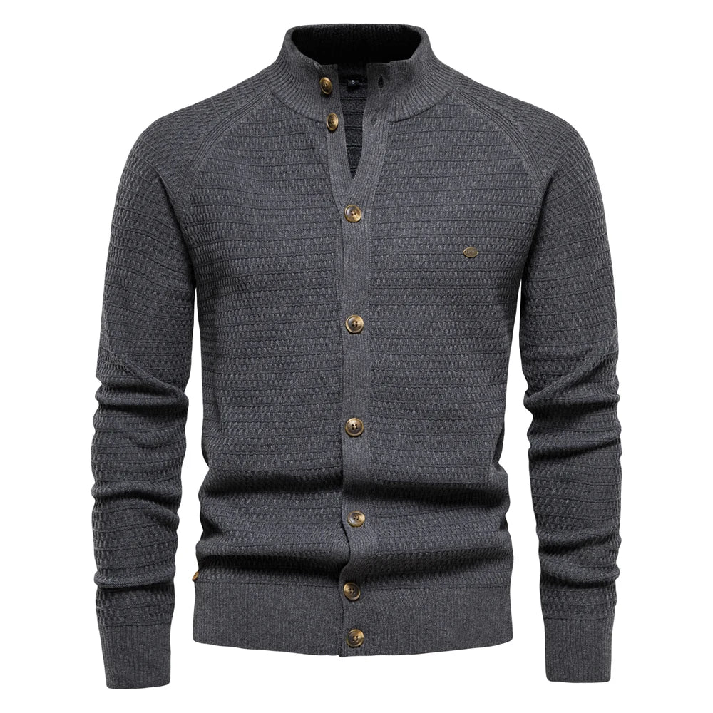 Andrés - Cárdigan exclusivo de algodón para hombre