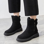 Camila - Botas de invierno forradas con cremallera lateral