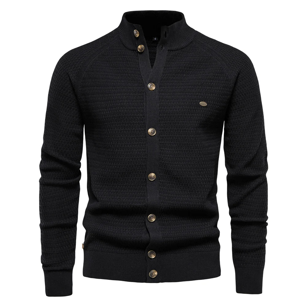 Andrés - Cárdigan exclusivo de algodón para hombre