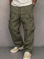 Javier - Pantalones cargo de corte recto