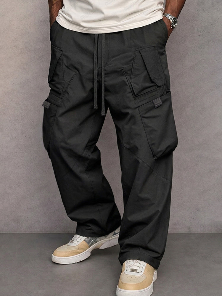 Javier - Pantalones cargo de corte recto