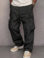 Javier - Pantalones cargo de corte recto