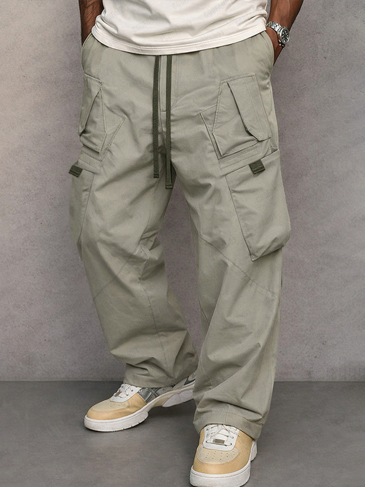 Javier - Pantalones cargo de corte recto