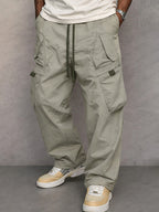 Javier - Pantalones cargo de corte recto