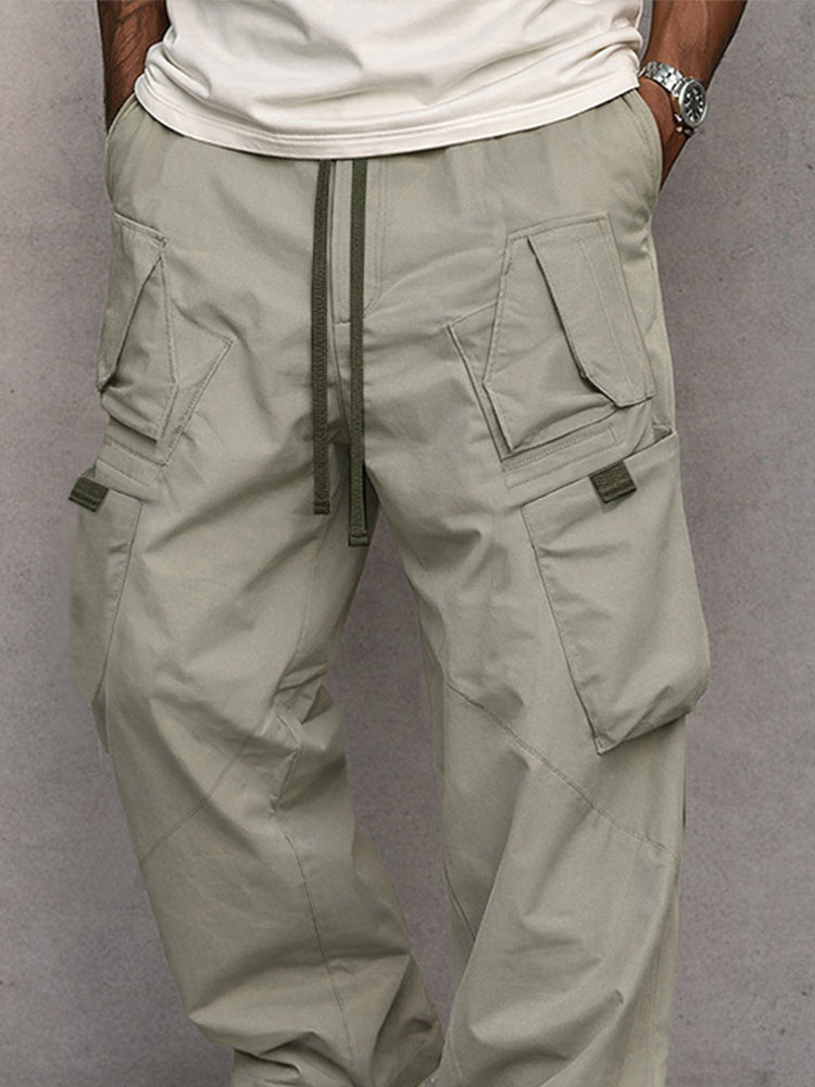 Javier - Pantalones cargo de corte recto