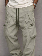 Javier - Pantalones cargo de corte recto
