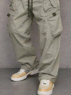 Javier - Pantalones cargo de corte recto