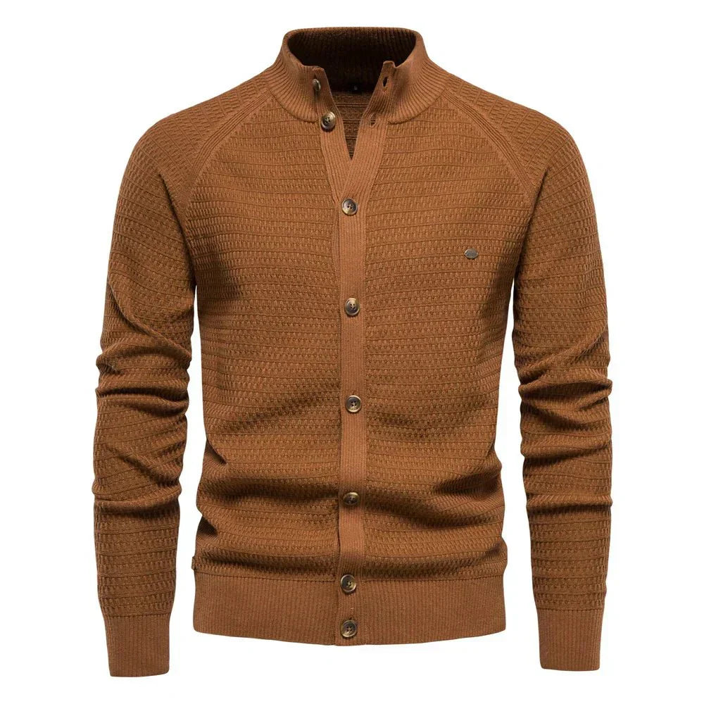 Andrés - Cárdigan exclusivo de algodón para hombre