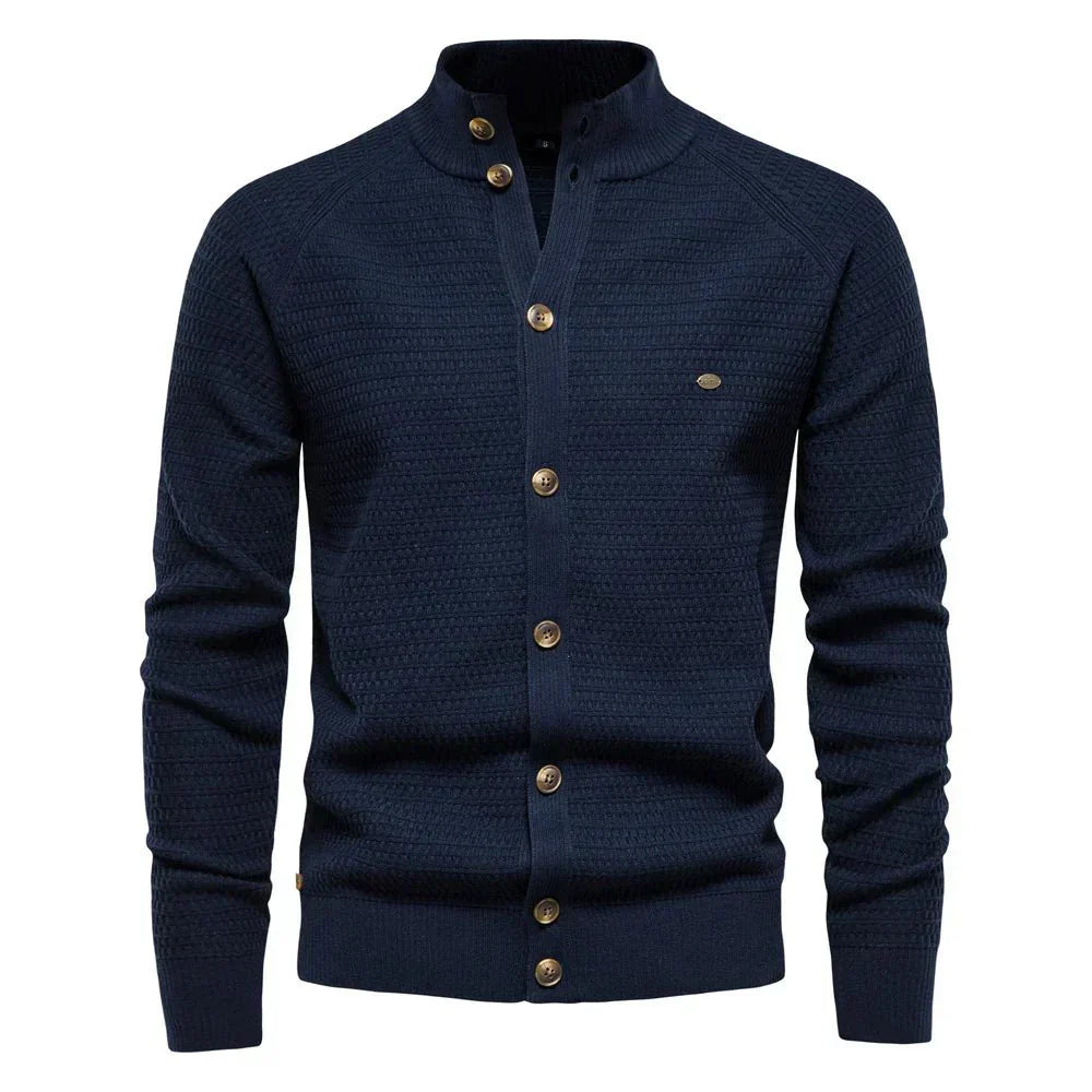 Andrés - Cárdigan exclusivo de algodón para hombre