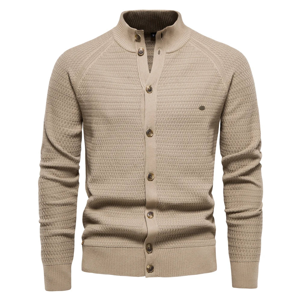 Andrés - Cárdigan exclusivo de algodón para hombre