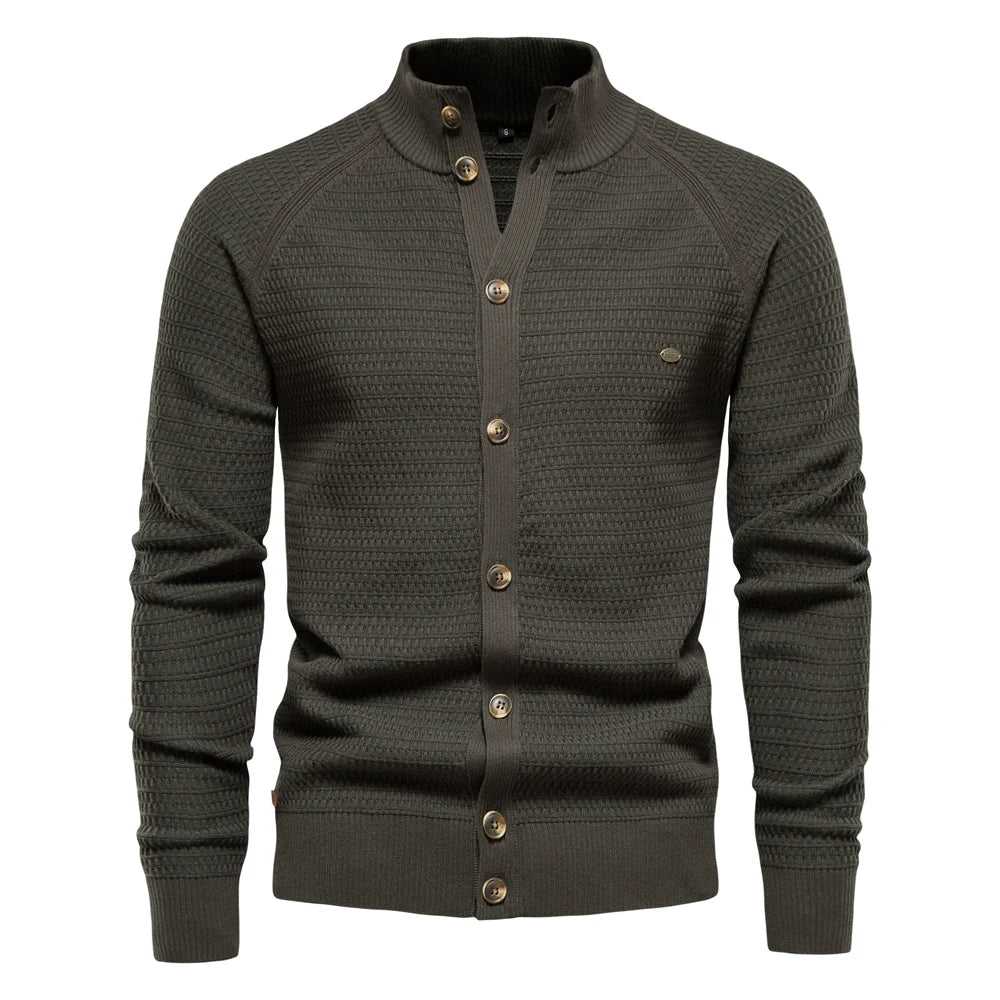 Andrés - Cárdigan exclusivo de algodón para hombre