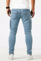 Ethan - Vaqueros cargo elásticos para hombre