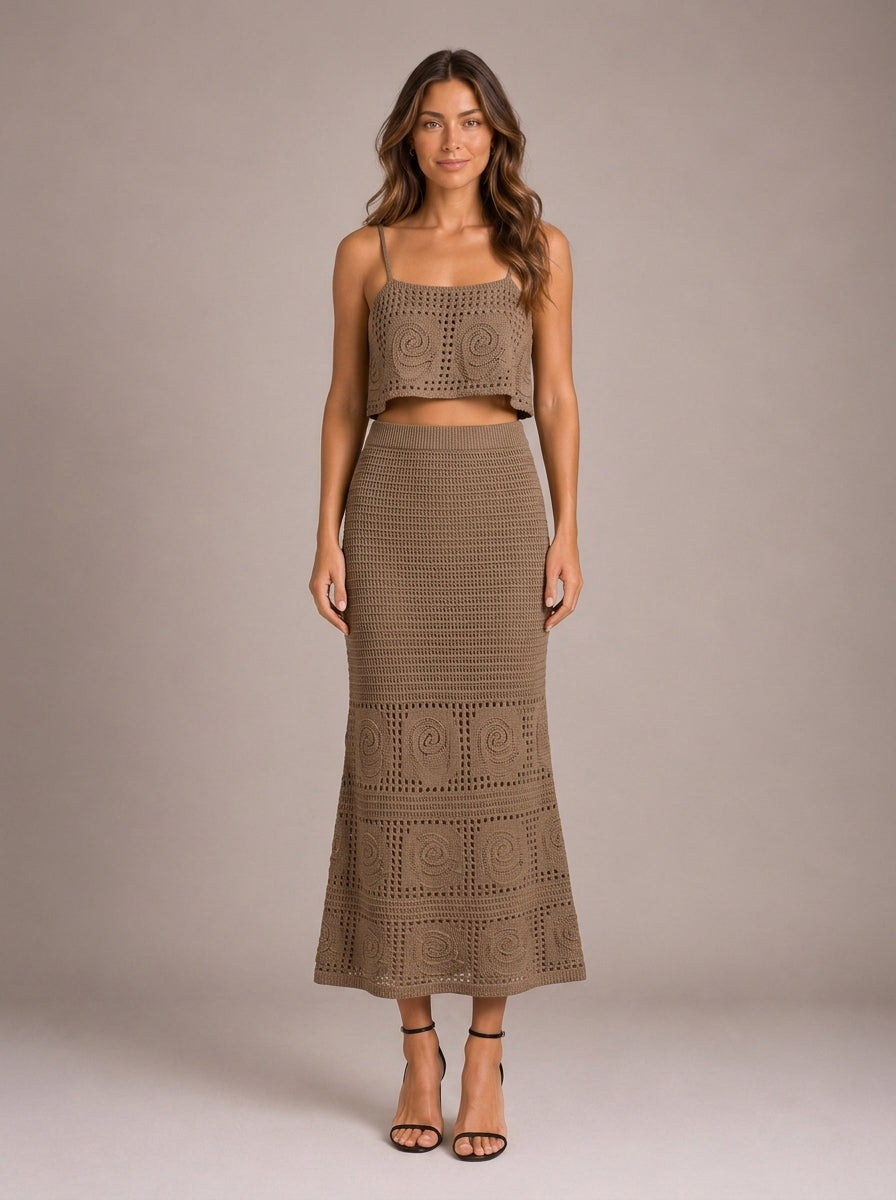 Santorini | Conjunto de Crochet