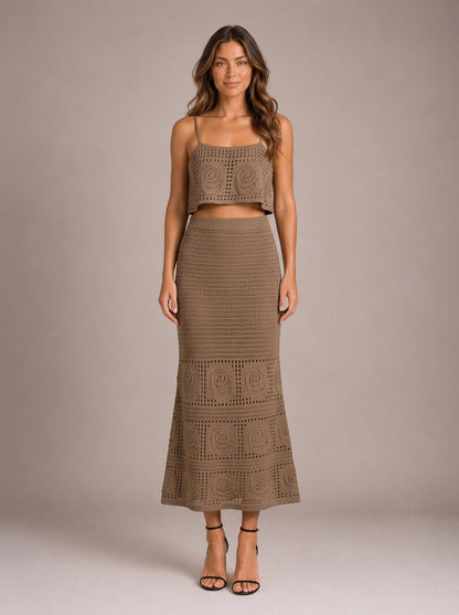 Santorini | Conjunto de Crochet