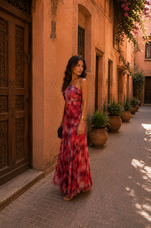 Vestido Toledo en Rojo | EDICIÓN LIMITADA