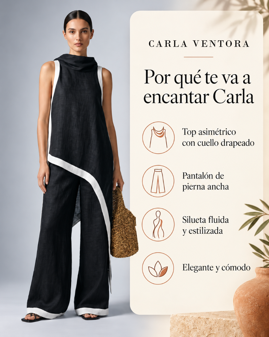 Carla | Conjunto de Lino