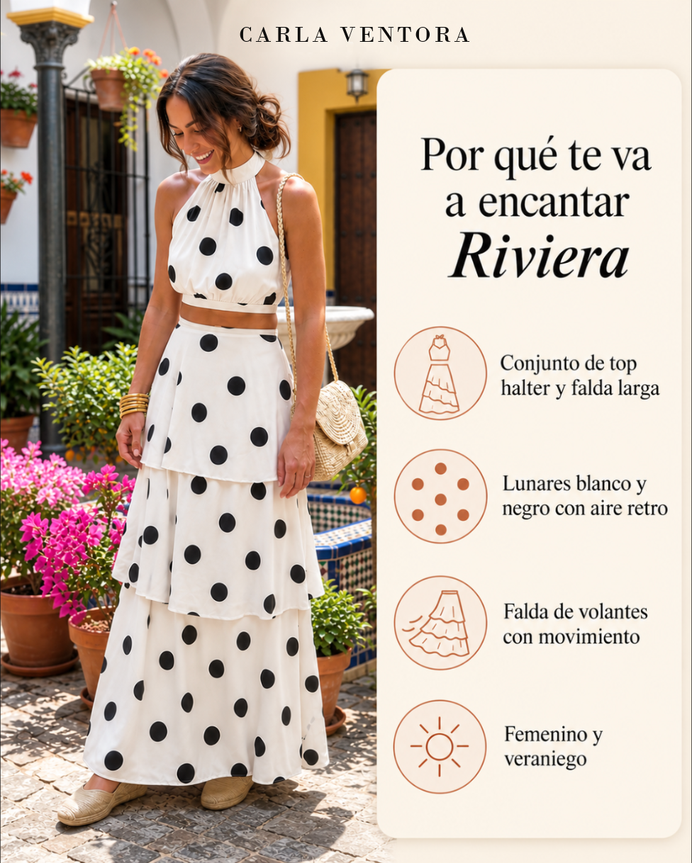 Riviera | Conjunto de Lunares