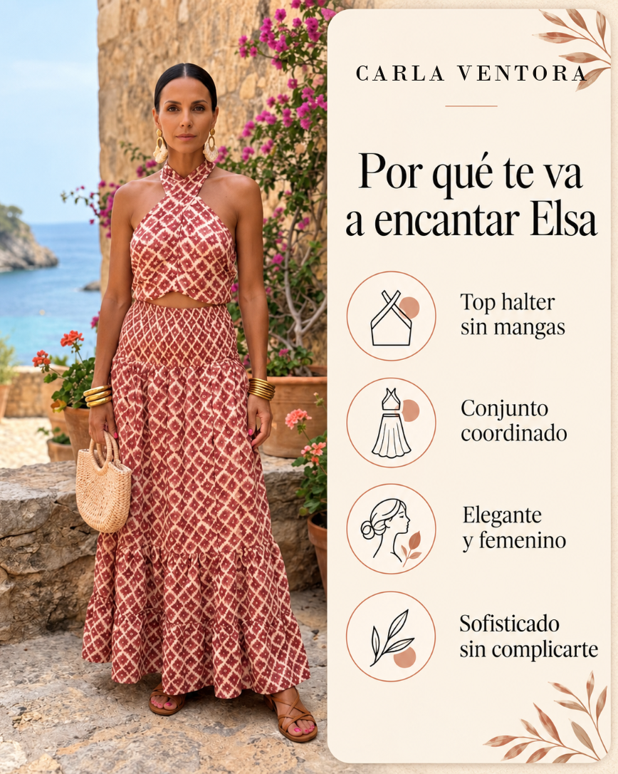 Elsa | Conjunto Off-Shoulder