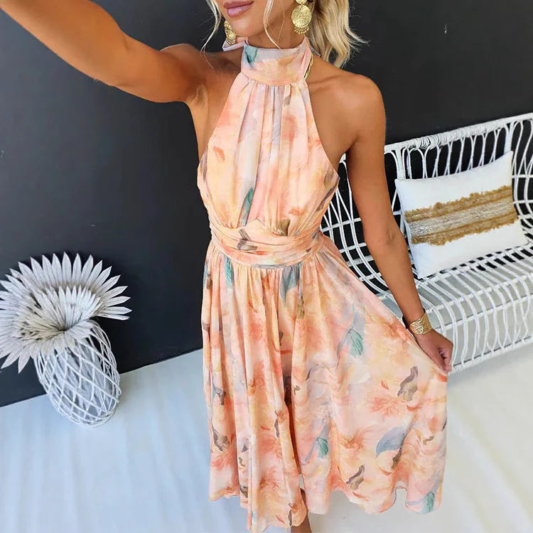 Sofia - Vestido Peach Hour