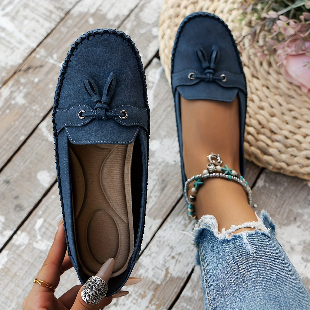 Samira - Mocasines clásicos con borlas