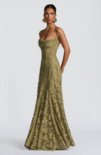 Vestido Manuela - Elegancia fluida con acabado sofisticado