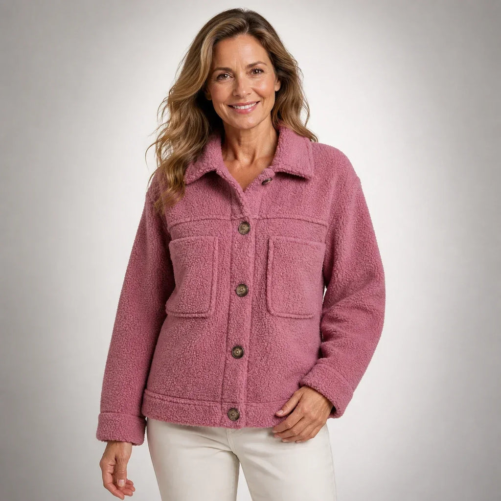 Rocío™ | Chaqueta polar suave con botones