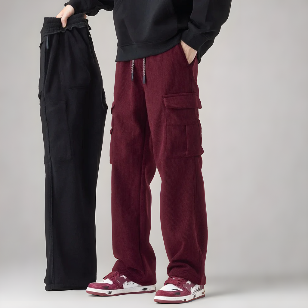 Aarón - Pantalones de chándal tipo cargo