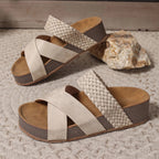Victoria - Sandalias Ortopédicas de Cuero Premium