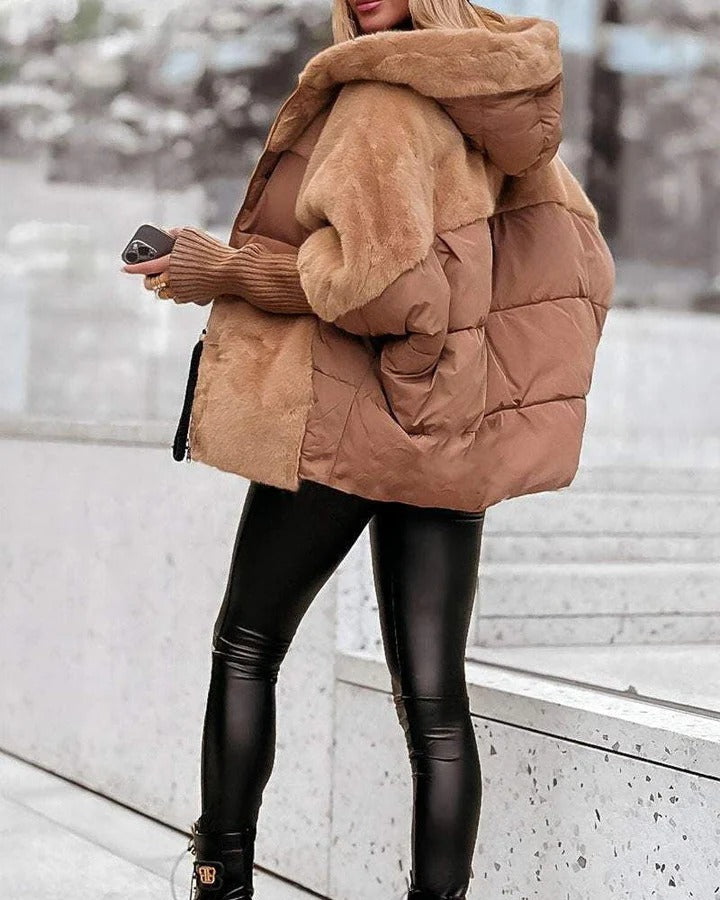 Maia - chaqueta acolchada Luxe Velvet