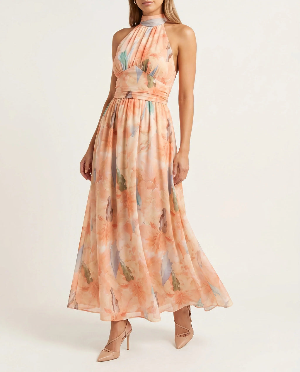 Sofia - Vestido Peach Hour