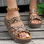 Victoria - Sandalias Ortopédicas de Cuero Premium