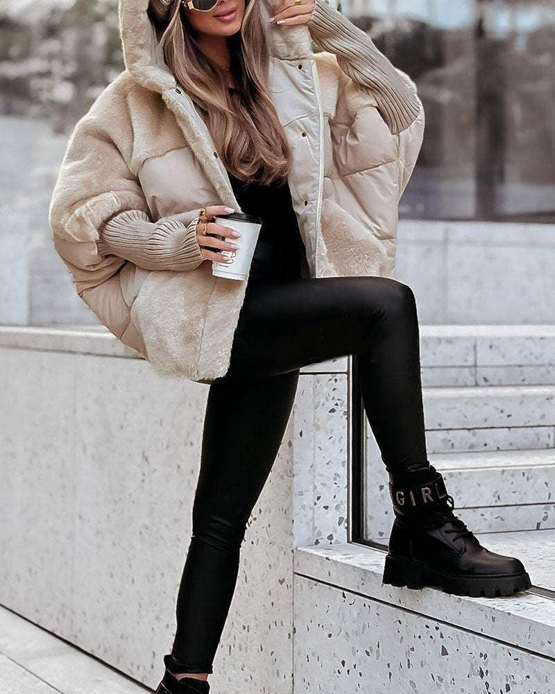 Maia - chaqueta acolchada Luxe Velvet