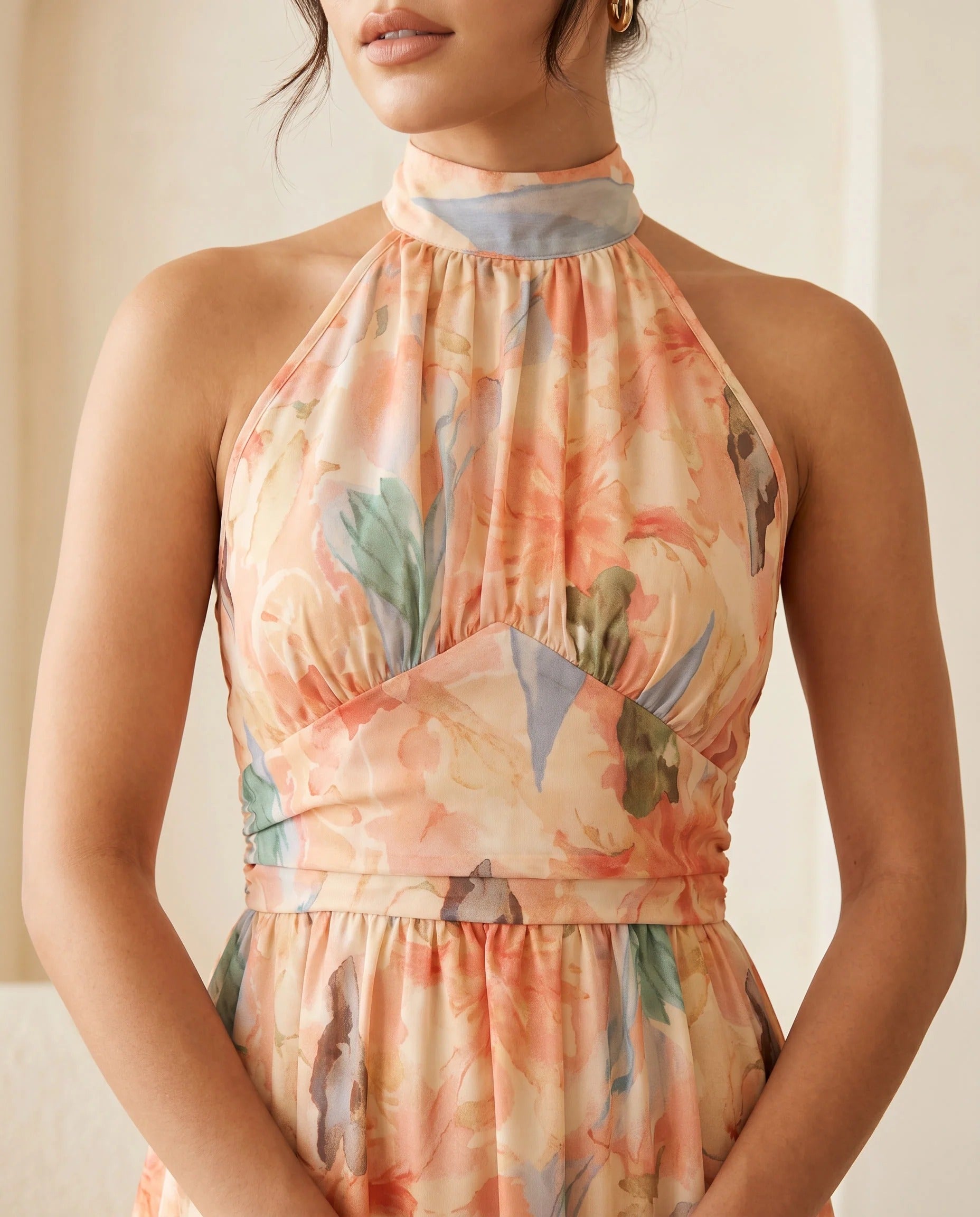 Sofia - Vestido Peach Hour