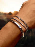 Hugo - Conjunto de pulseras ajustables