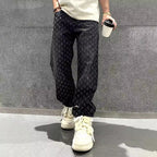 Enzo - Urban Jacquard Jeans