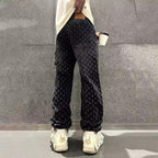 Enzo - Urban Jacquard Jeans