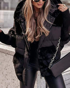 Maia - chaqueta acolchada Luxe Velvet