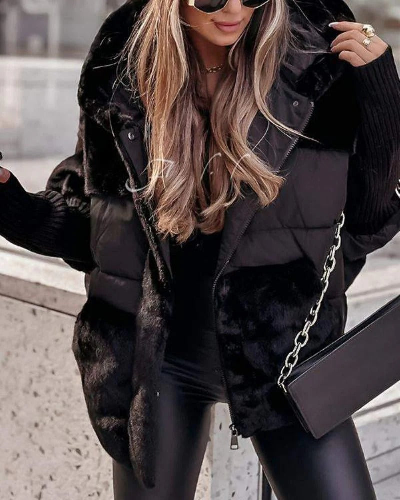 Maia - chaqueta acolchada Luxe Velvet