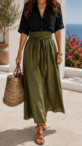 Lara - Conjunto PALERMO falda y camisa