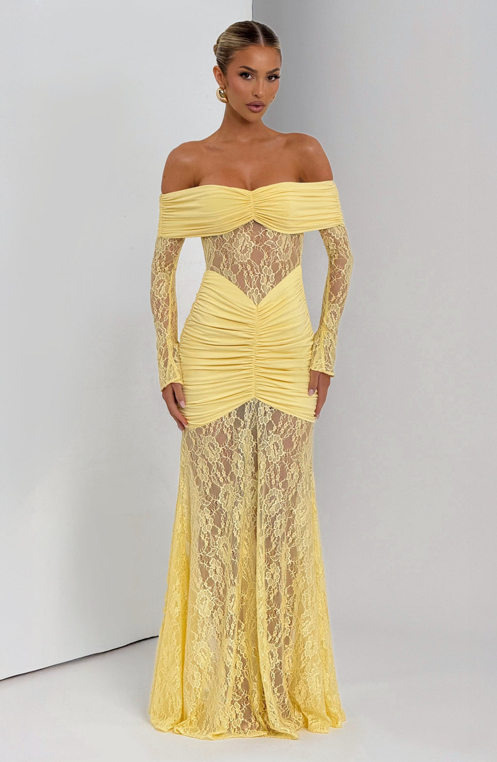 Vestido Libra - Elegancia sofisticada con encaje y drapeado