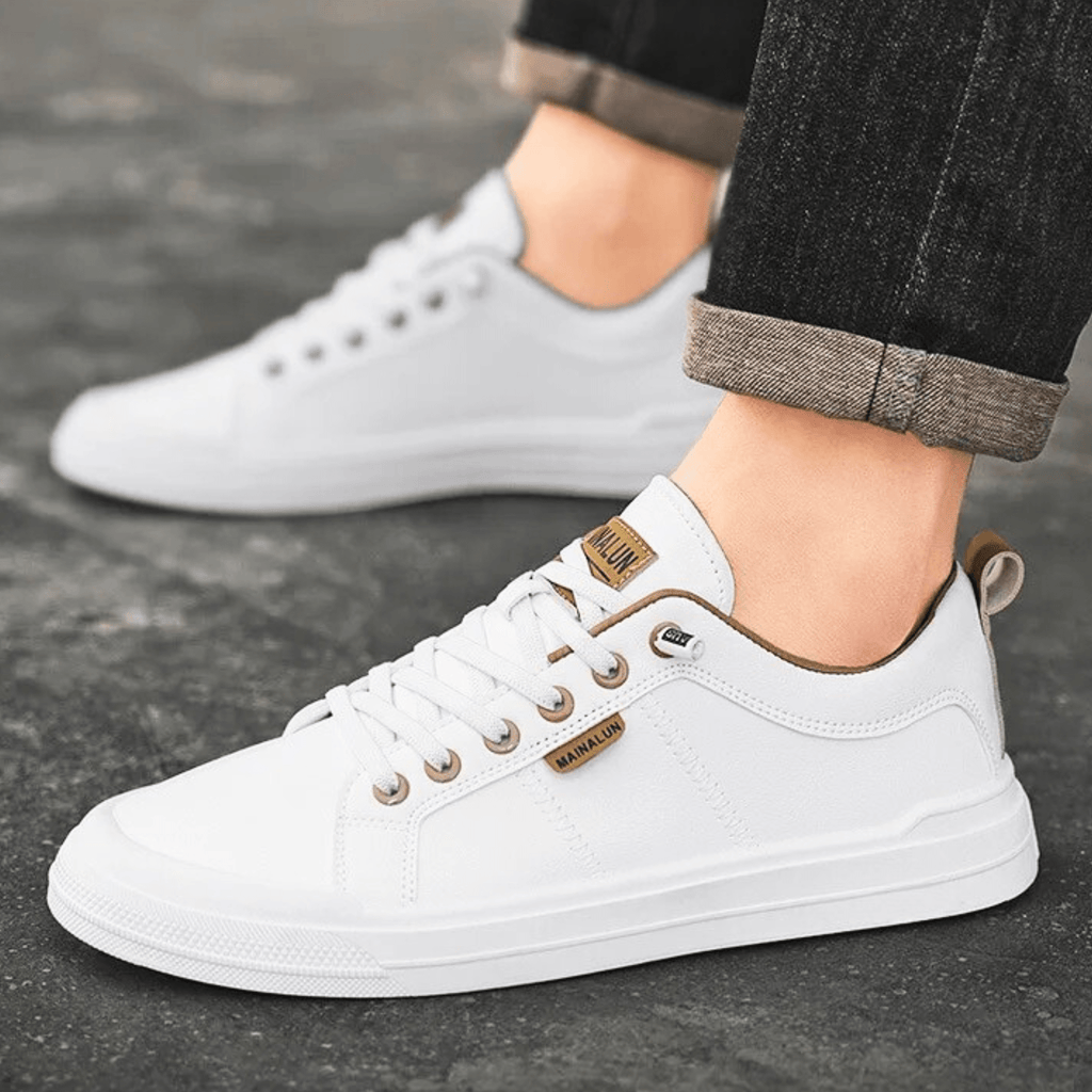 Liam - Zapatillas de cuero para hombre